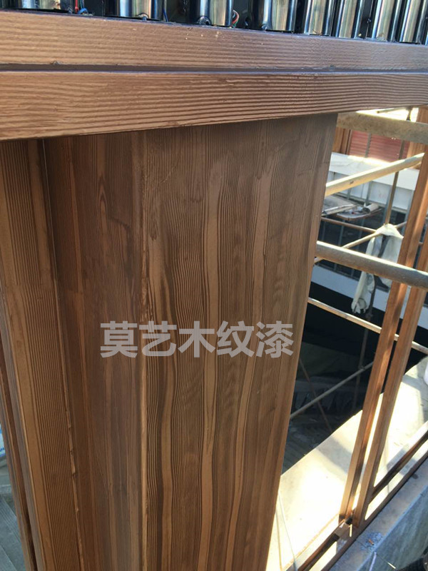 云南省丽江古城木纹漆案例
